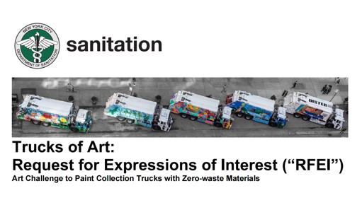 1500美元津贴申领中！纽约“卡车艺术计划”重启，垃圾车变身移动艺术展