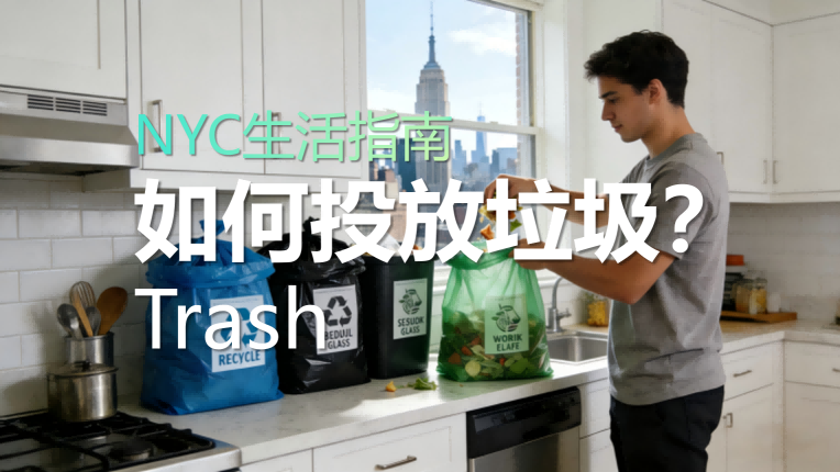 NYC生活指南 | 如何投放垃圾（Trash）